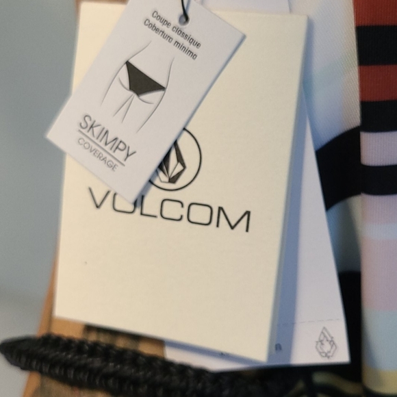 Volcom Earn UR Stripes Racerback Swimsuit - Picture 6 of 8